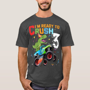 T-shirt Enfants Je suis prêt à écraser 3ème anniversaire D
