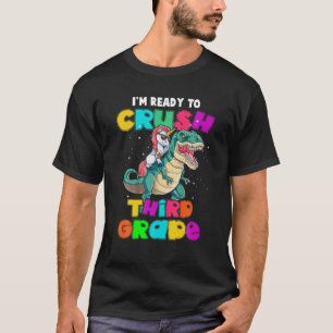 T-shirt Enfants Je suis prêt à écraser la 3ème classe Unic