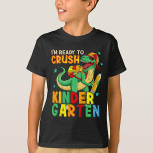 T-shirt Enfants Je suis prêt à écraser la maternelle à l'é