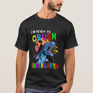 T-shirt Enfants Je suis prêt à écraser la maternelle Dabbi