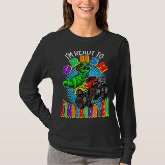T-shirt Enfants Je suis prêt à écraser la maternelle Dinos