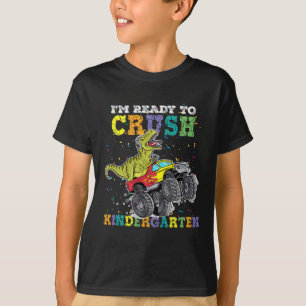 T-shirt Enfants Je suis prêt à écraser la maternelle Monst