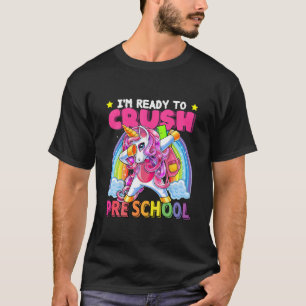 T-shirt Enfants Je suis prêt à écraser la pré-école, les e