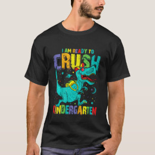 T-shirt Enfants Je suis prêt à écraser le dinosaure de jar
