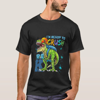 T-shirt Enfants Je suis prêt à écraser le dinosaure de jar