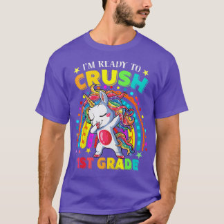 T-shirt Enfants Je suis prêt à écraser les filles de 1ère 