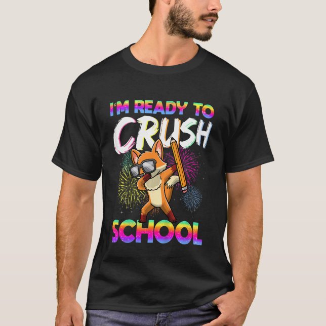 T-shirt Enfants Je suis prêt à écraser les garderies d'enf (Devant)