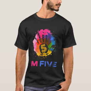 T-shirt Enfants Je suis une poignée 5 ans 5e anniversaire 