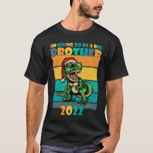 T-shirt Enfants Je vais être un Big Brother 2022 T Rex San