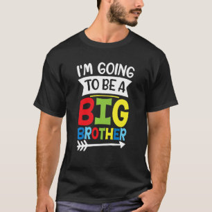 T-shirt Enfants Je vais être un frère pour un garçon