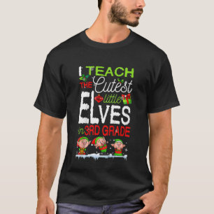 T-shirt Enfants J'enseigne les plus petits elfes en 3e ann