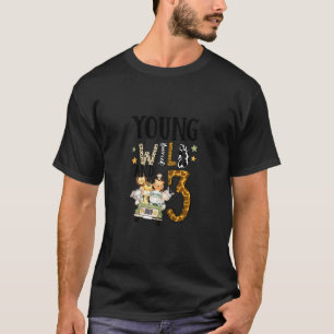 T-shirt Enfants Jeune Sauvage & 3 Safari Sauvage Enfant 3e