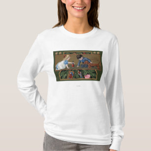 T-shirt Enfants jouant avec des jouets