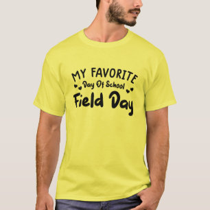 T-shirt Enfants Jour de campagne Jaune Enfants Jaune Jour