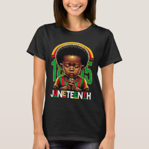 T-shirt Enfants Juneteenth Prince 1865 Mois de l'histoire 