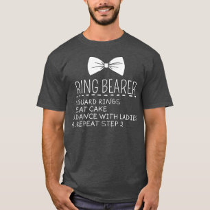 T-shirt Enfants Junior Cortège Nuptial Enfant Porteur d'Al