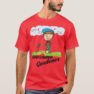T-shirt Enfants Junior GardenerGarçons Filles Enfants Jeun