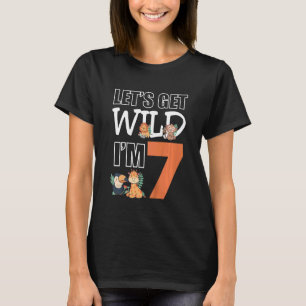 T-shirt Enfants Laissons Wild Im 7 Animaux Anniversaires d