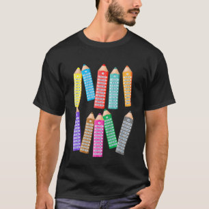T-shirt Enfants Les enfants apprennent à calculer les math