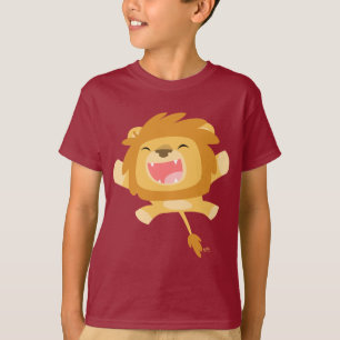 T-shirt Enfants Lion rebondissant