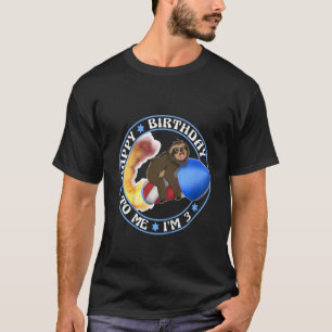 T-shirt Enfants Little Sloth Mouches Fireworks Anniversair