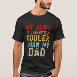 T-shirt Enfants Ma Tante Est Certainement Glacière Que Ma