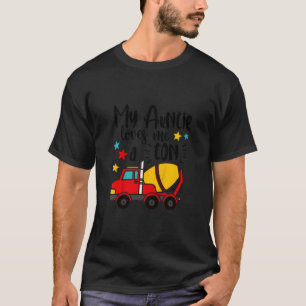 T-shirt Enfants Ma Tante M'Aime Une Tonne Mélangeur De Bét