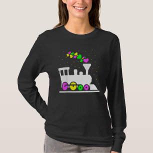 T-shirt Enfants Mardi Gras Train Carnival Parade Masquerad