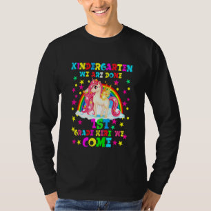 T-shirt Enfants Maternelle Nous Avons Terminé 1ère Année I