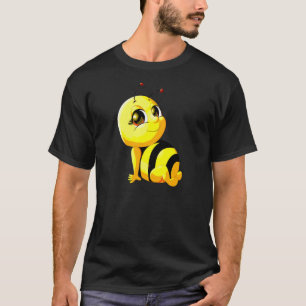 T-shirt Enfants mignonette Miel Abeille Poser