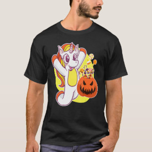 T-shirt Enfants mignonnes bonbons Corn Unicorn Girls Hallo