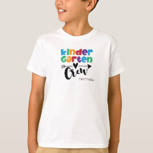 T-shirt Enfants mignons, PERSONNALISÉS jardin d'enfants