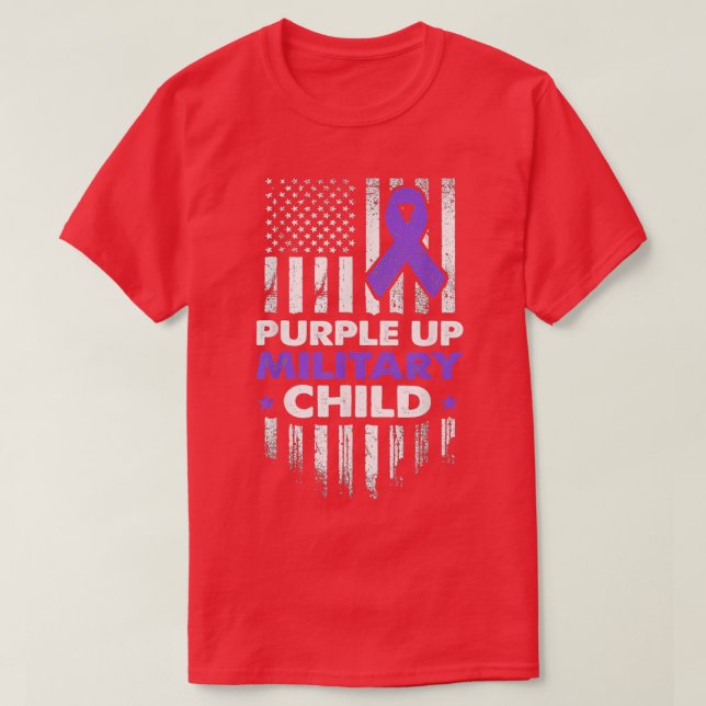 T-shirt Enfants Militaires Enfants Militaires Violent Jusq (Design devant)