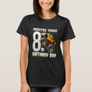 T-shirt Enfants Monster Camion 8e anniversaire 8 ans Anniv