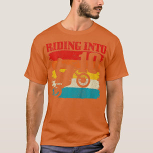 T-shirt Enfants Monter dans 10 Motocross 10e anniversaire