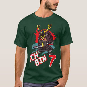 T-shirt Enfants Ninja Enfants Septième anniversaire gar