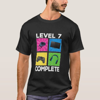 T-shirt Enfants Niveau 7 Complète Super 2015 Jeu 7E Annive