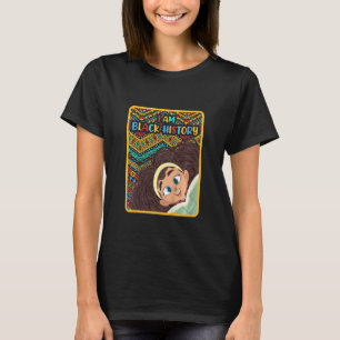 T-shirt Enfants Noir Histoire Mois Afro Love Afro America