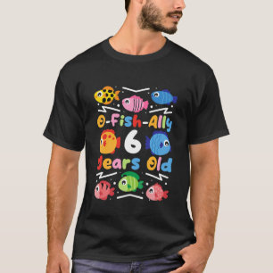 T-shirt Enfants O-Fish-Ally 6 Ans, Enfants Pêche 6E Bir
