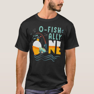 T-shirt Enfants O Fish Ally Une 1ère fête d'anniversaire h