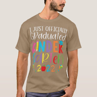 T-shirt Enfants officiellement diplômés jardin d'enfants 2