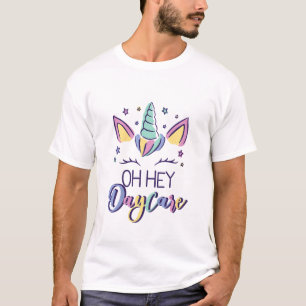 T-shirt Enfants Oh Hey Garderie Vibes Premier Jour De Gard
