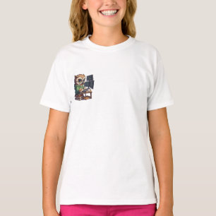 T-shirt Enfants ordinateurs Hibou Codeur