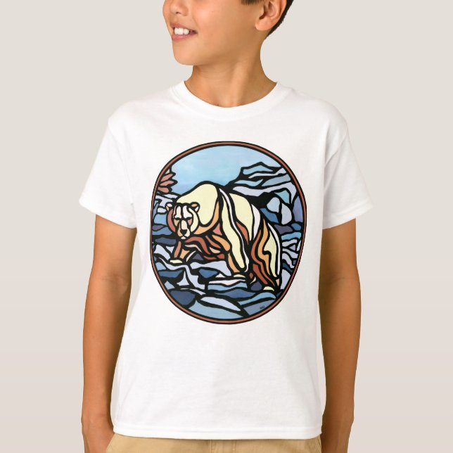 T-shirt Enfants ours Tribal T-shirt Enfants Ours P (Devant)