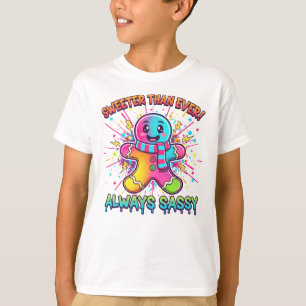 T-shirt Enfants pain d'épices doux et sassy