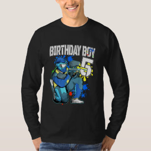 T-shirt Enfants Paintball Anniversaire Garçon 5 ans Garçon