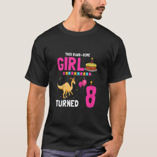 T-shirt Enfants Parasaurolophus fille pour Dino fête d'ann
