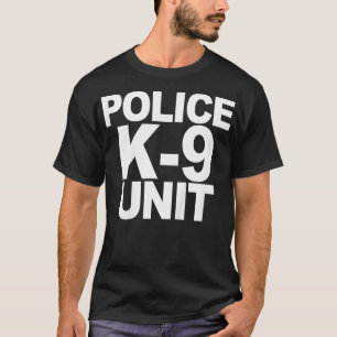 T-shirt Enfants Police K9 Unité Police Police Police Jeune