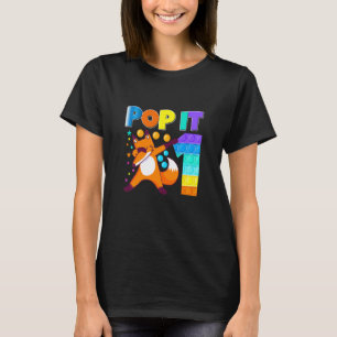 T-shirt Enfants Pop It Fox Heureux 1e anniversaire un mign