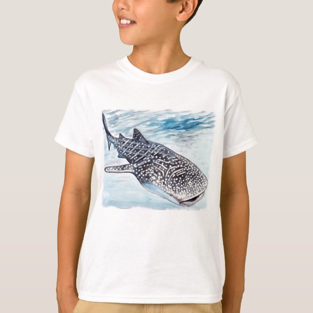 T-shirt Enfants pour requin-baleine (Devant)